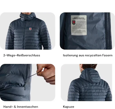 Fjallraven hoodie tech