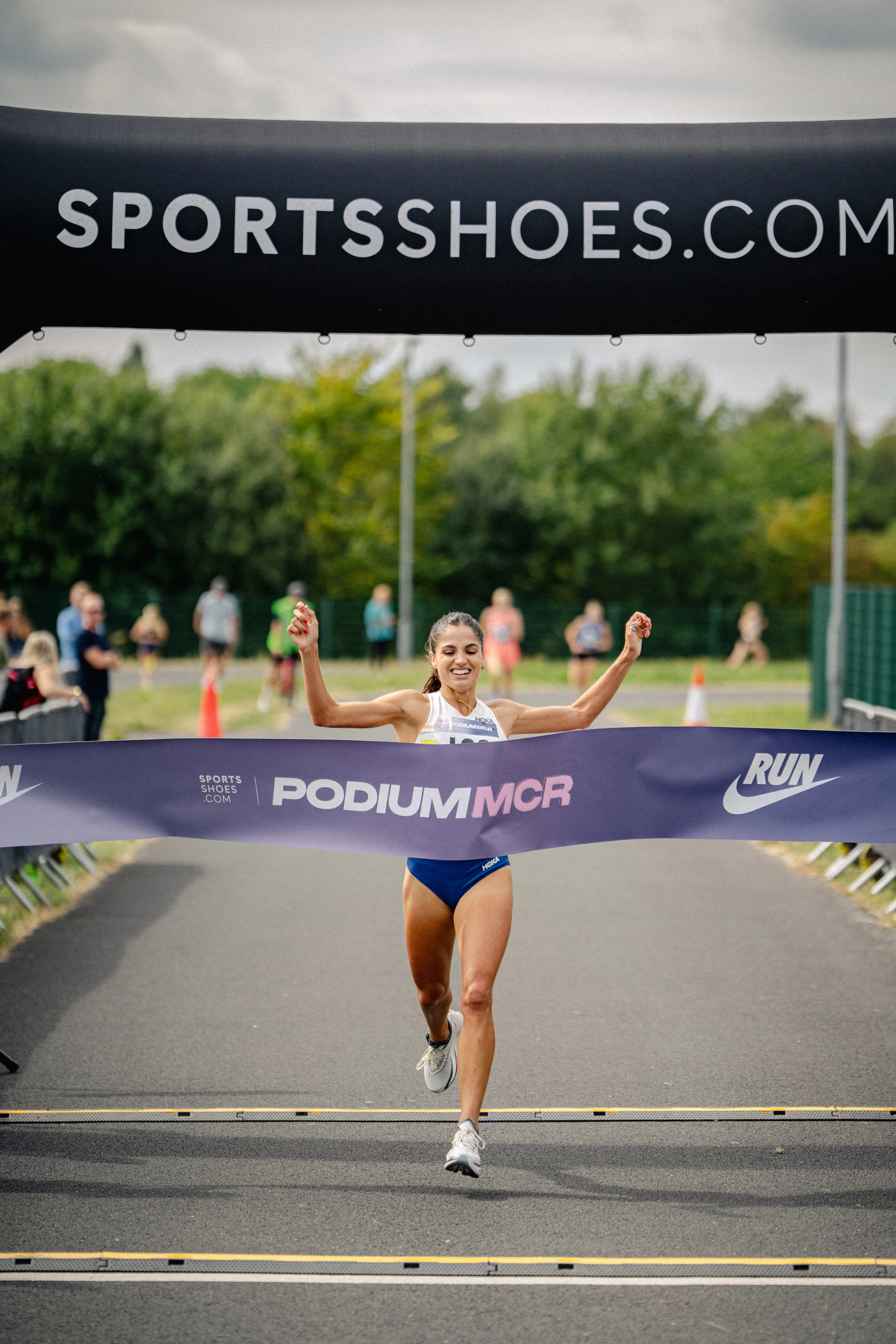 Women's 5k race winner