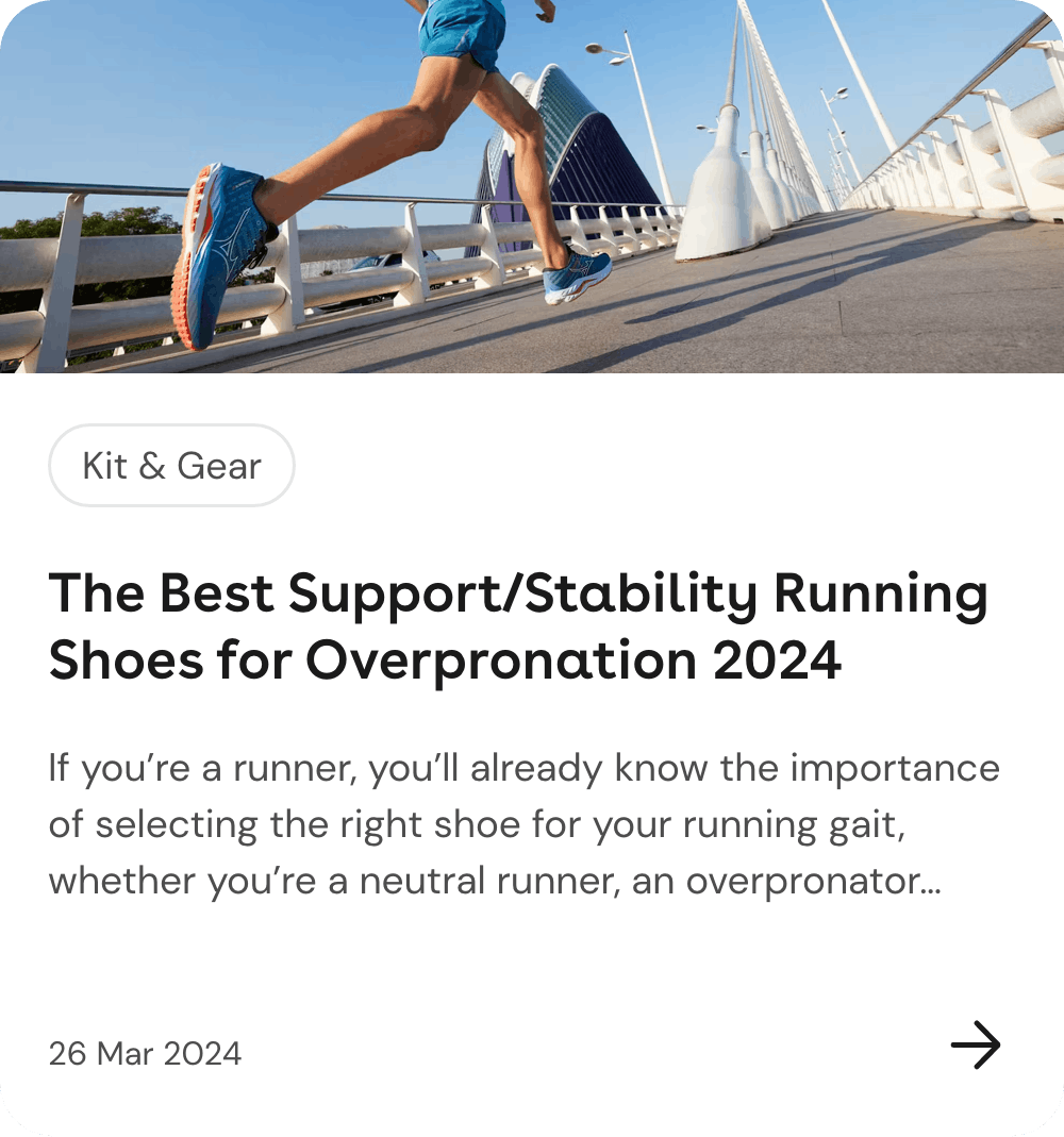 The best support / stability running shoes for overpronation