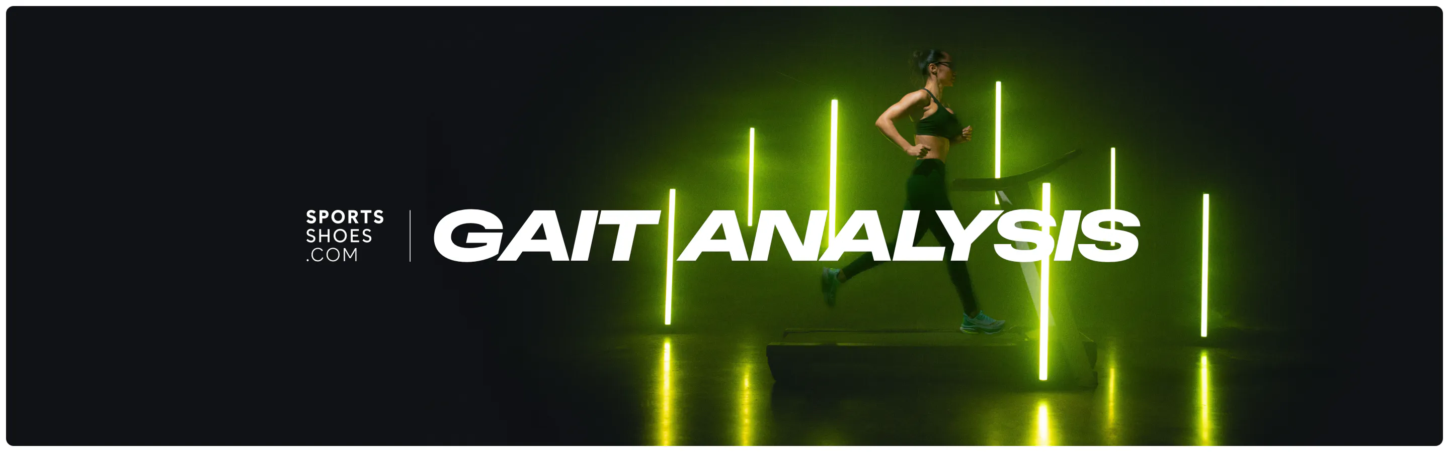SportsShoes Gait Analysis Banner