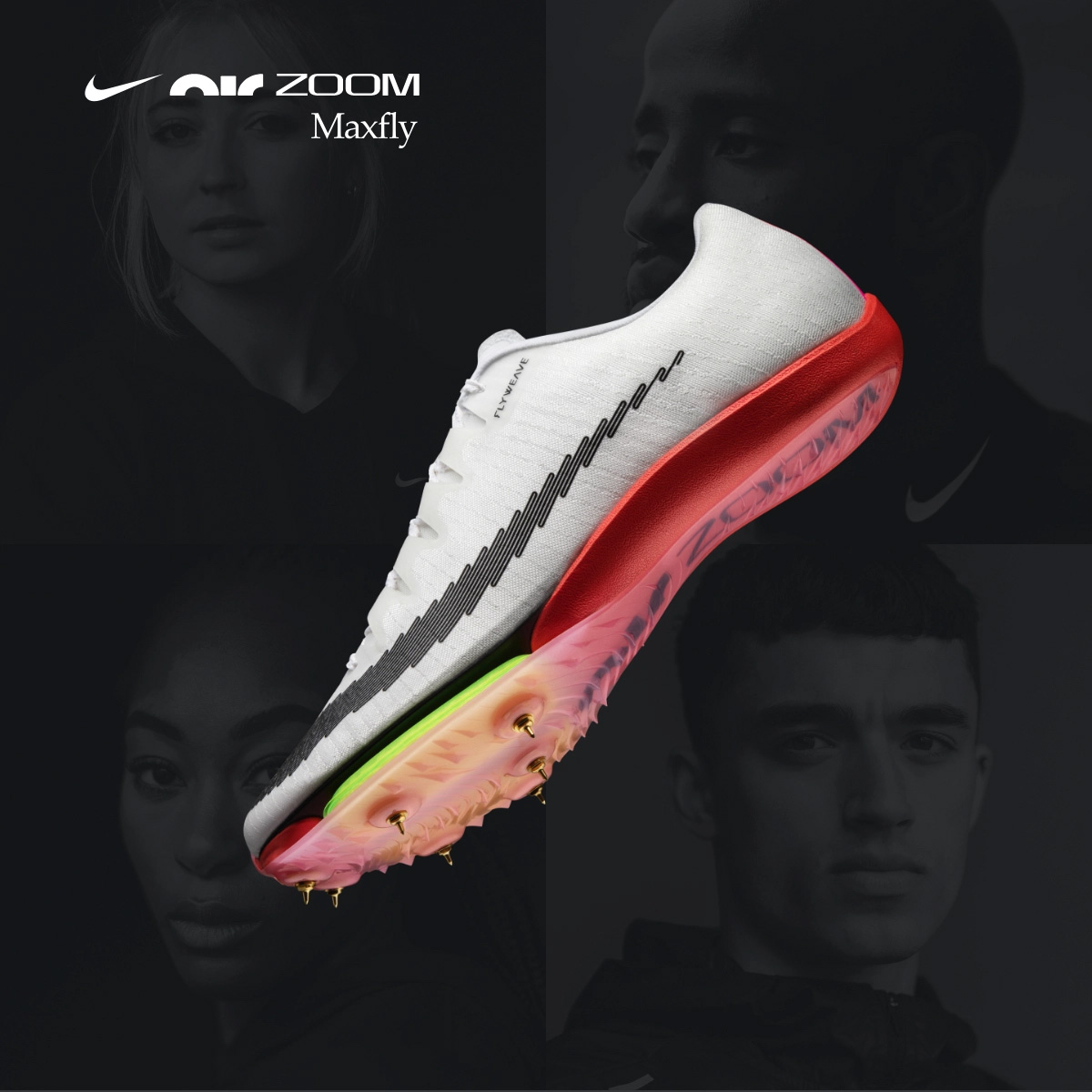Nike Air Zoom Maxfly Running Spikes | SportsShoes.com