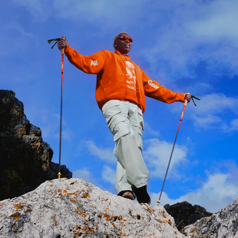 Womens hiking shoes and clothing