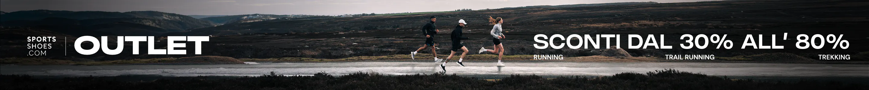 SPORTSSHOES.COM OUTLET - Sconti dal 30% all’80% su Running, Trail e Trekking