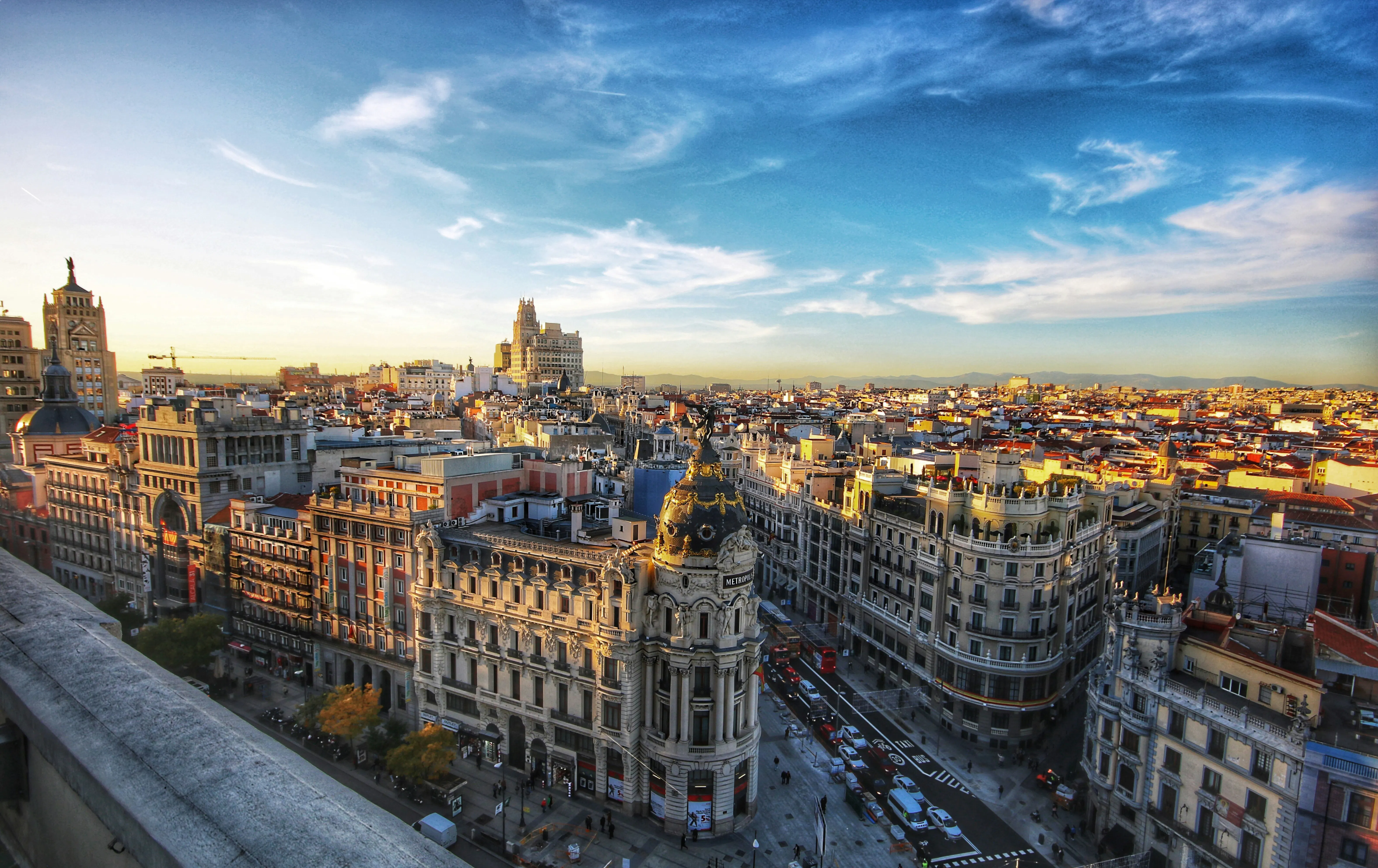 General urban view of Barcelona city buildings and streets, illustrating the 2026 rental market data from MySpot Barcelona.