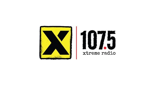 x 107.5 las vegas extreme radio logo