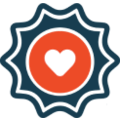 styled heart icon