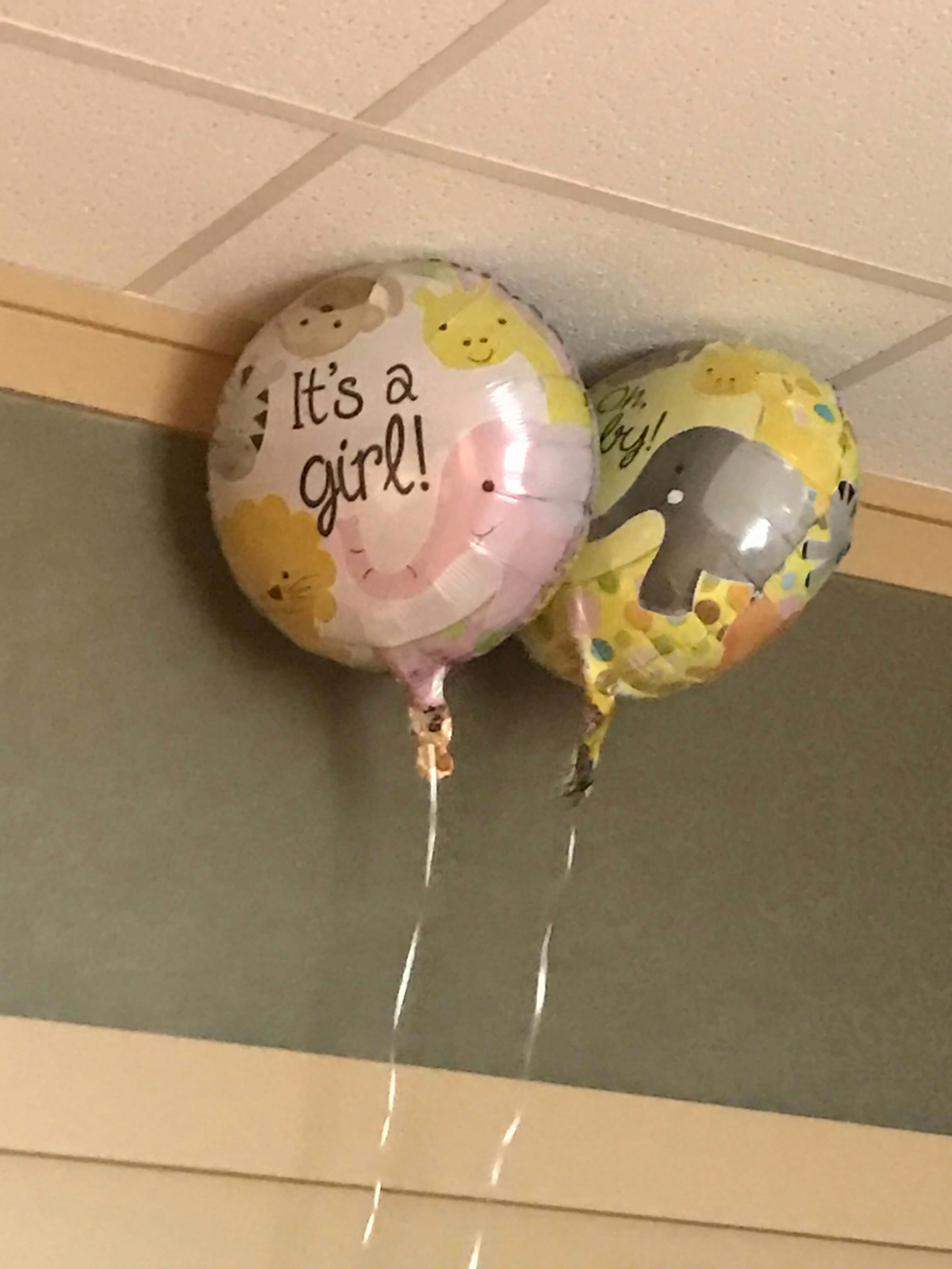 its a girl balloons