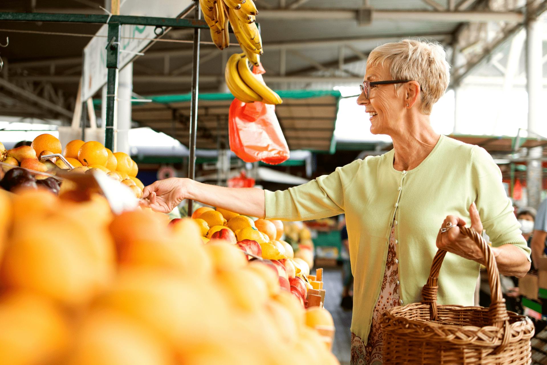 At the greengrocer