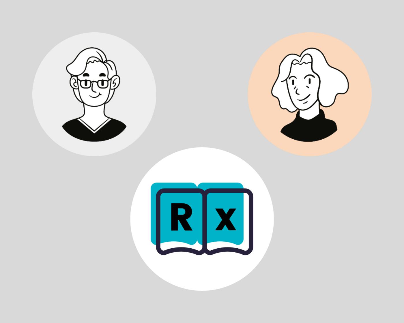 Avatars + logo from Canva