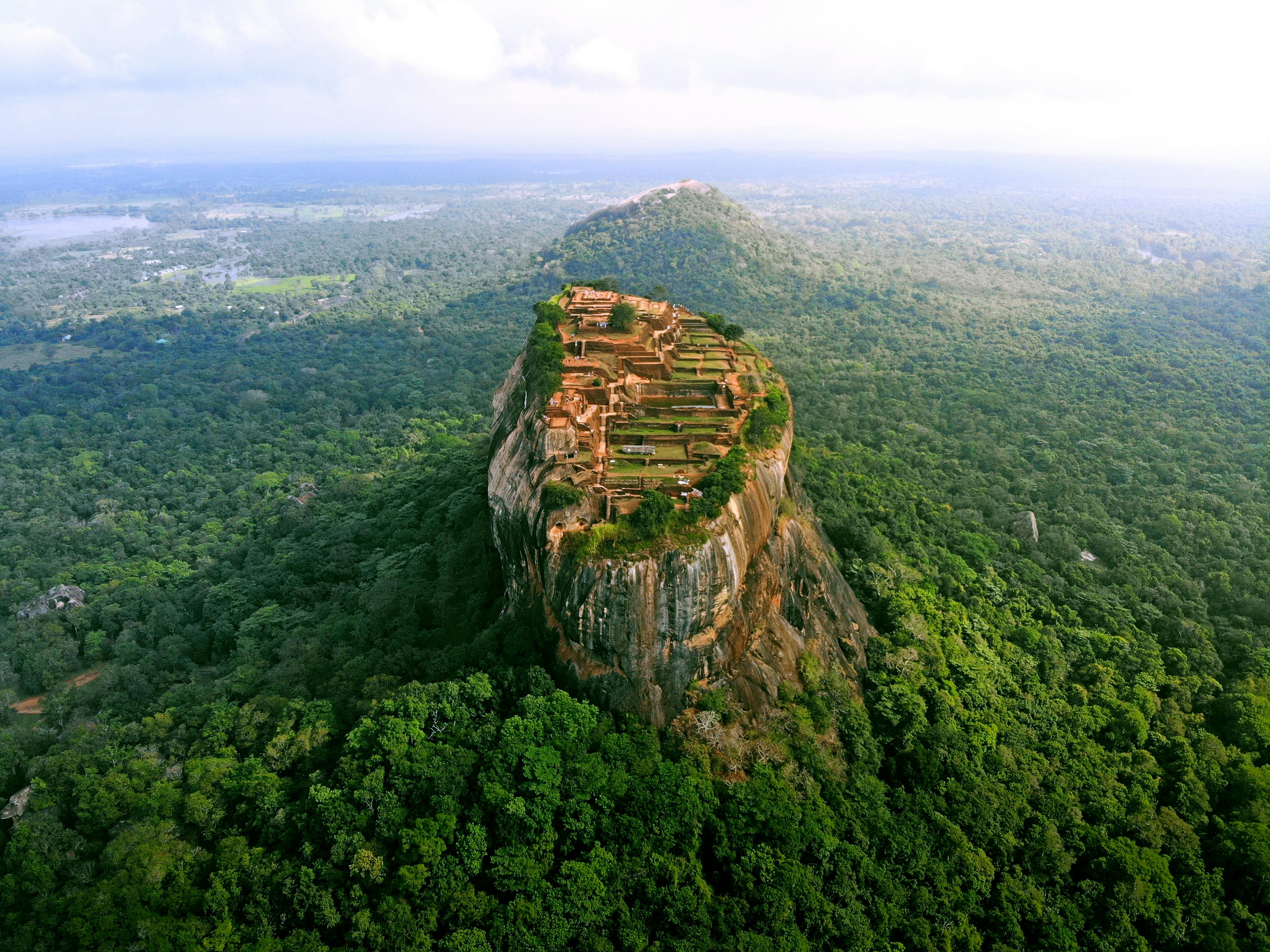 Lion's Rock in Sri Lanka