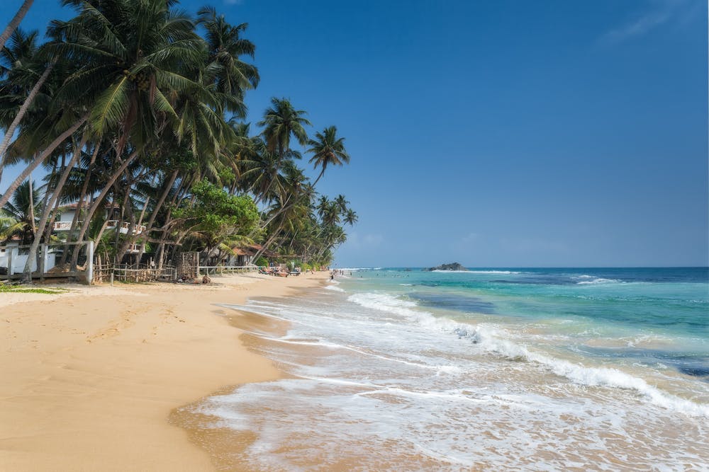 Hikkaduwa's Beach