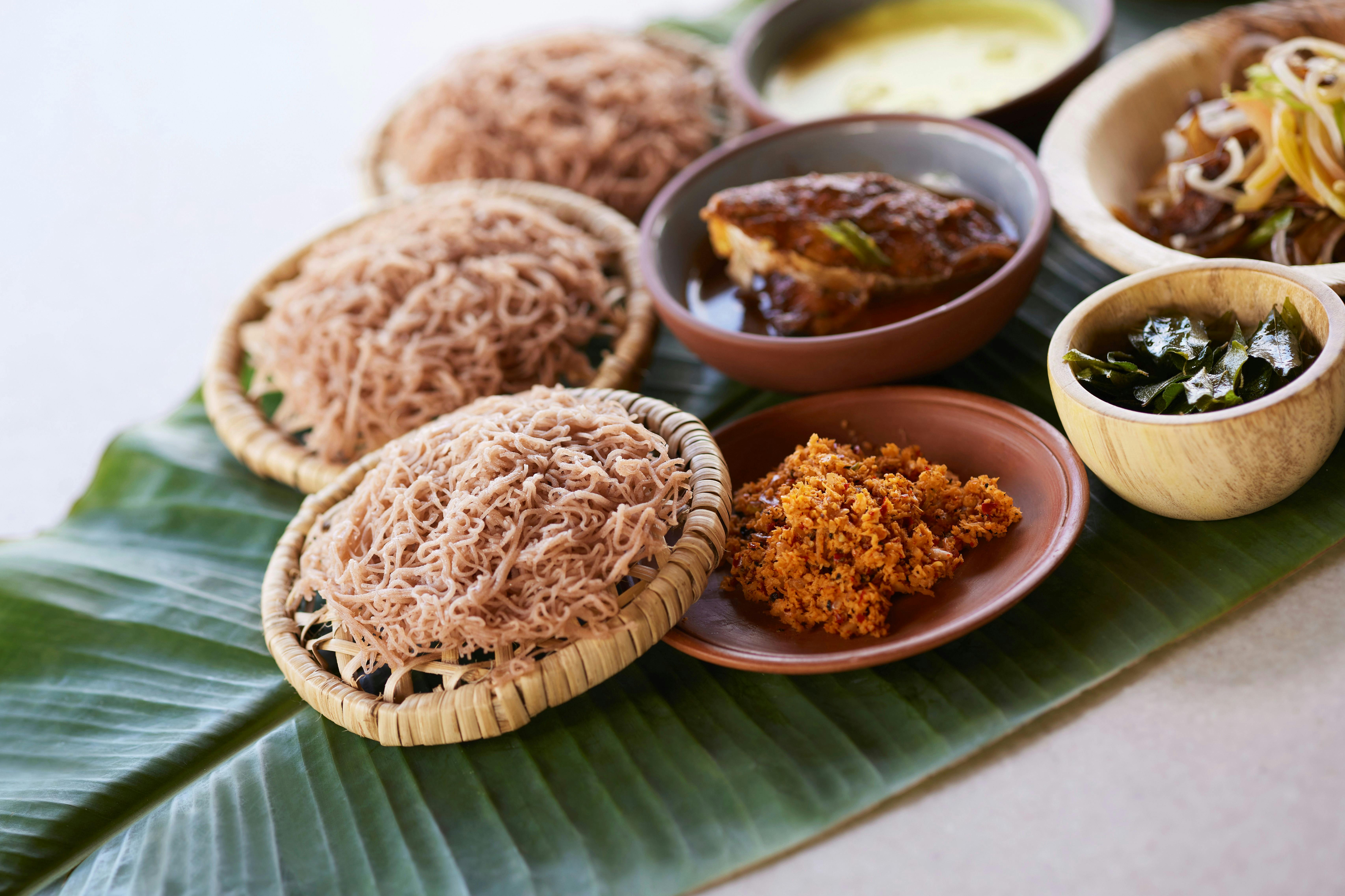 Sri Lankan food.