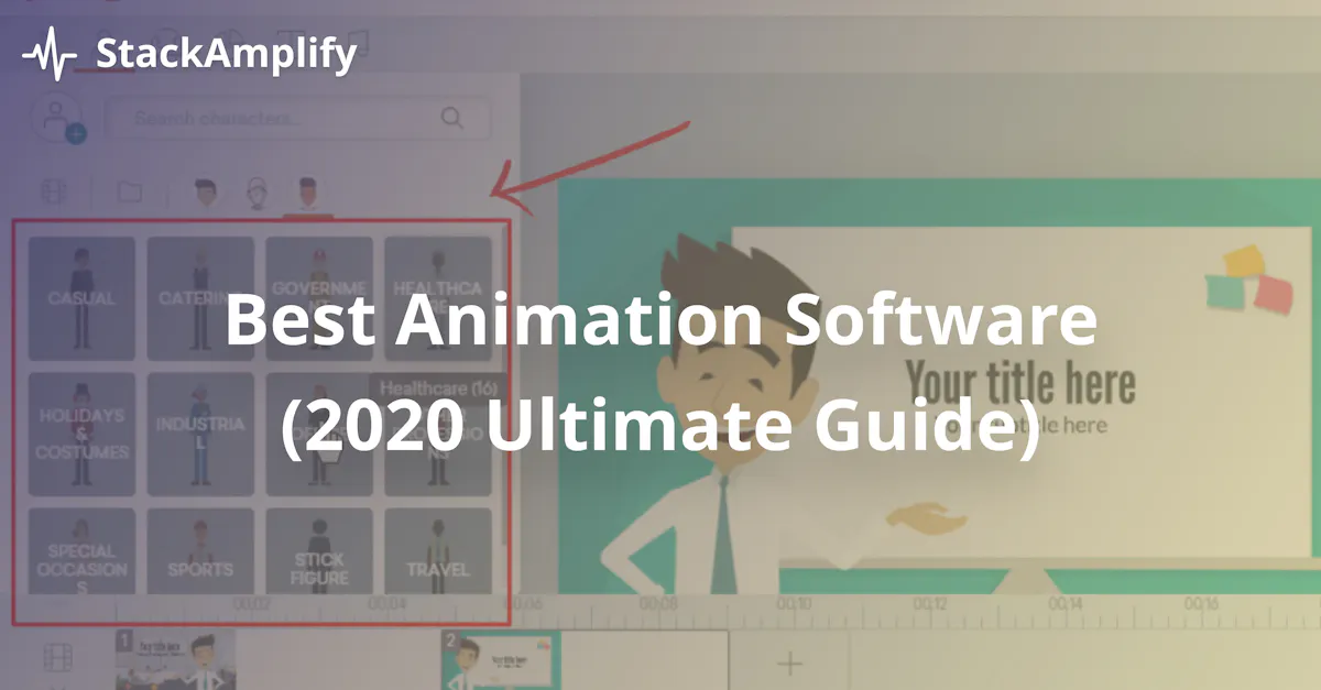 6+ Best Animation Software Platforms (Ultimate Guide for 2020)