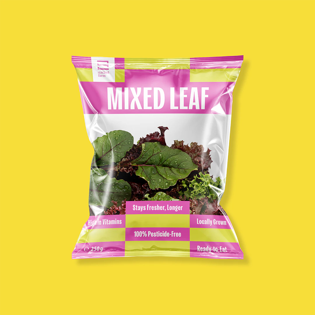 Mixed Leaf in packaging