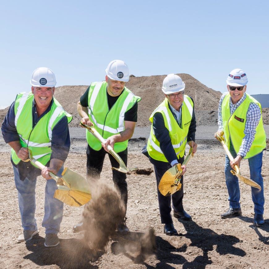 Stacked Farm Melbourne Airport groundbreaking