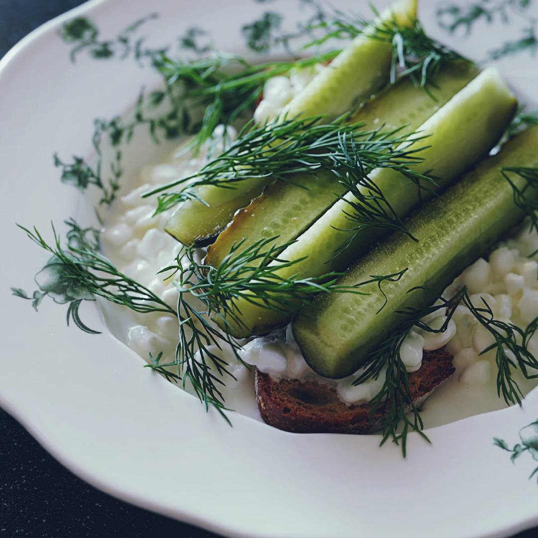 Fresh Dill and pickles