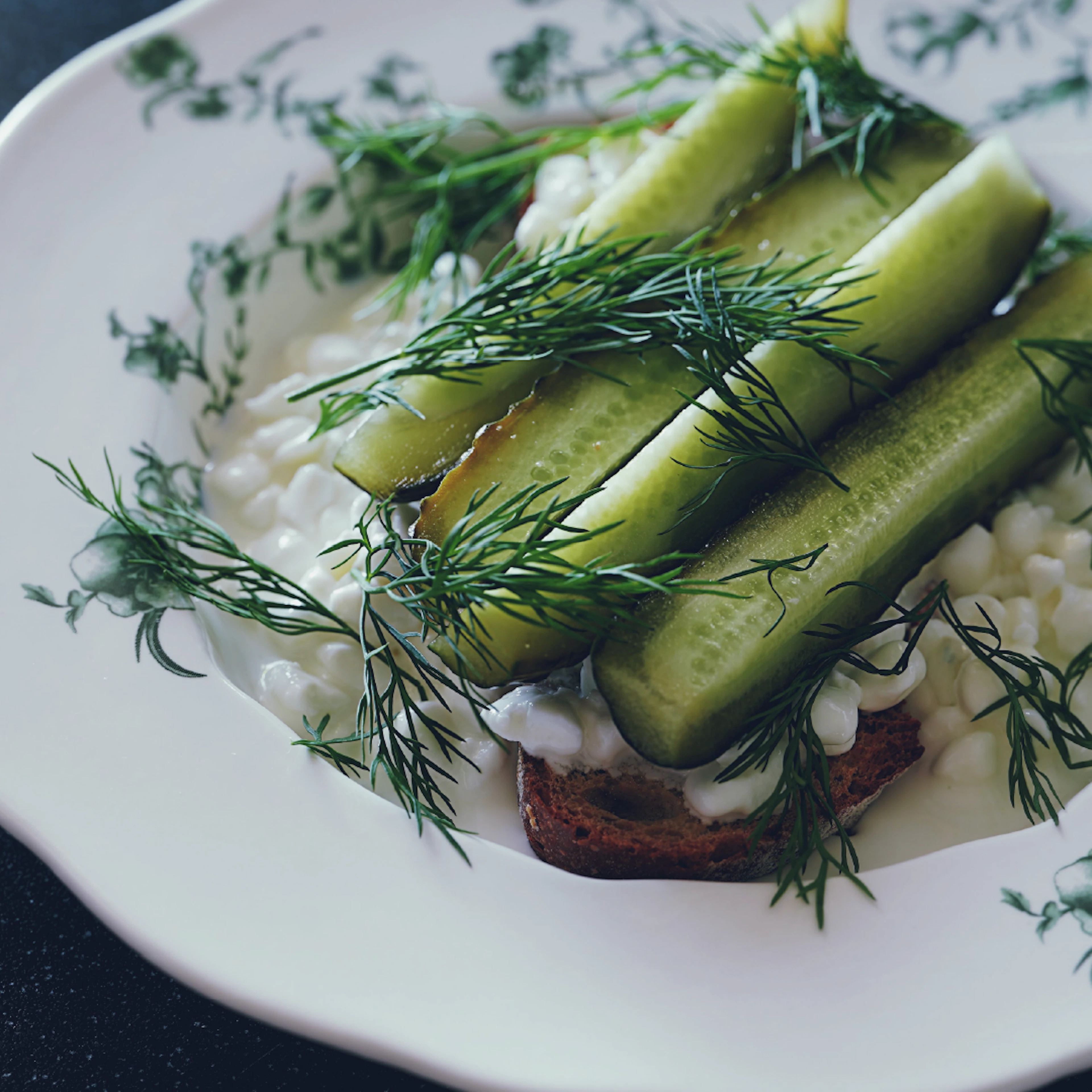 Fresh Dill and pickles
