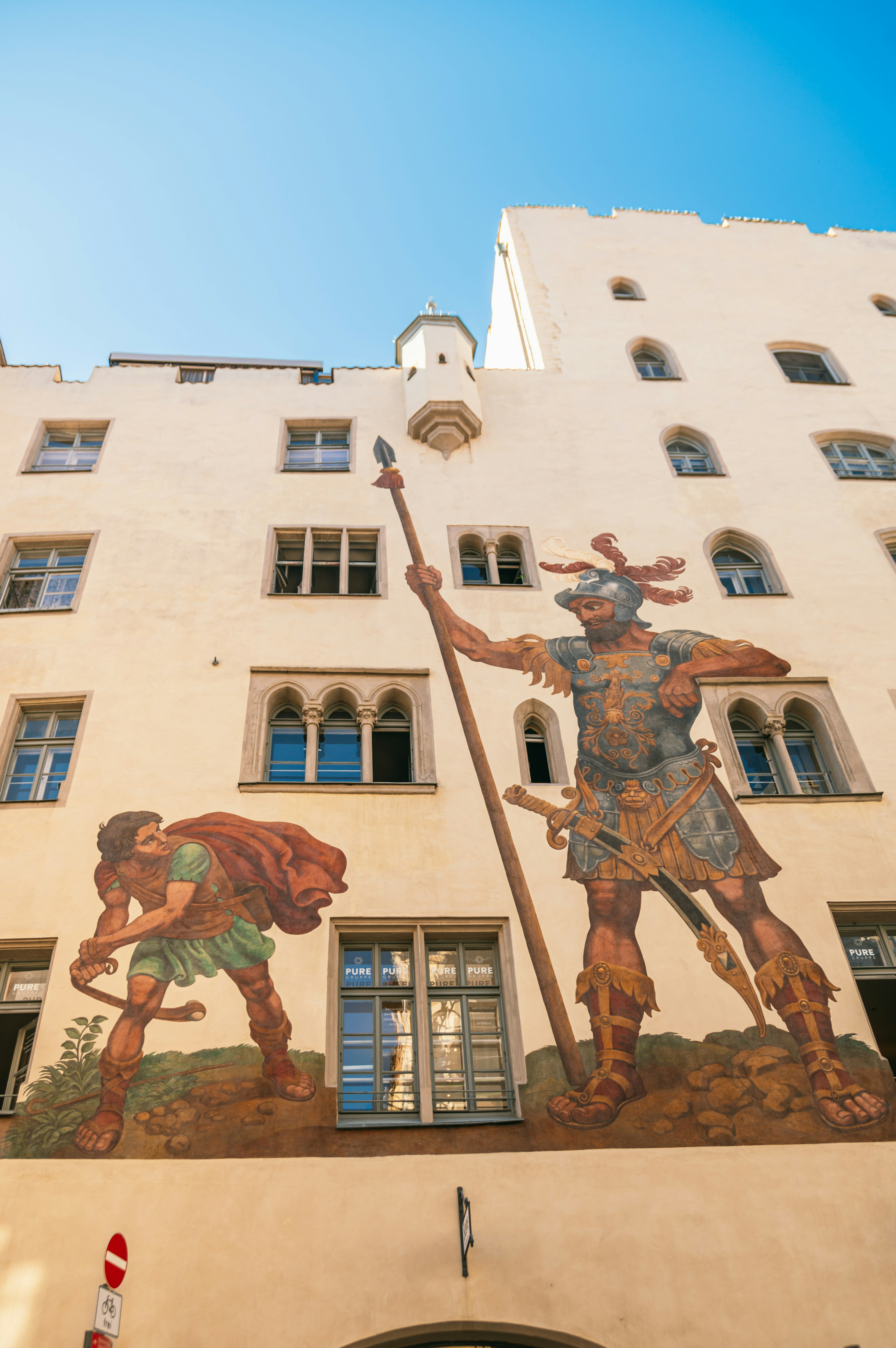 Das Goliathhaus in Regensburg