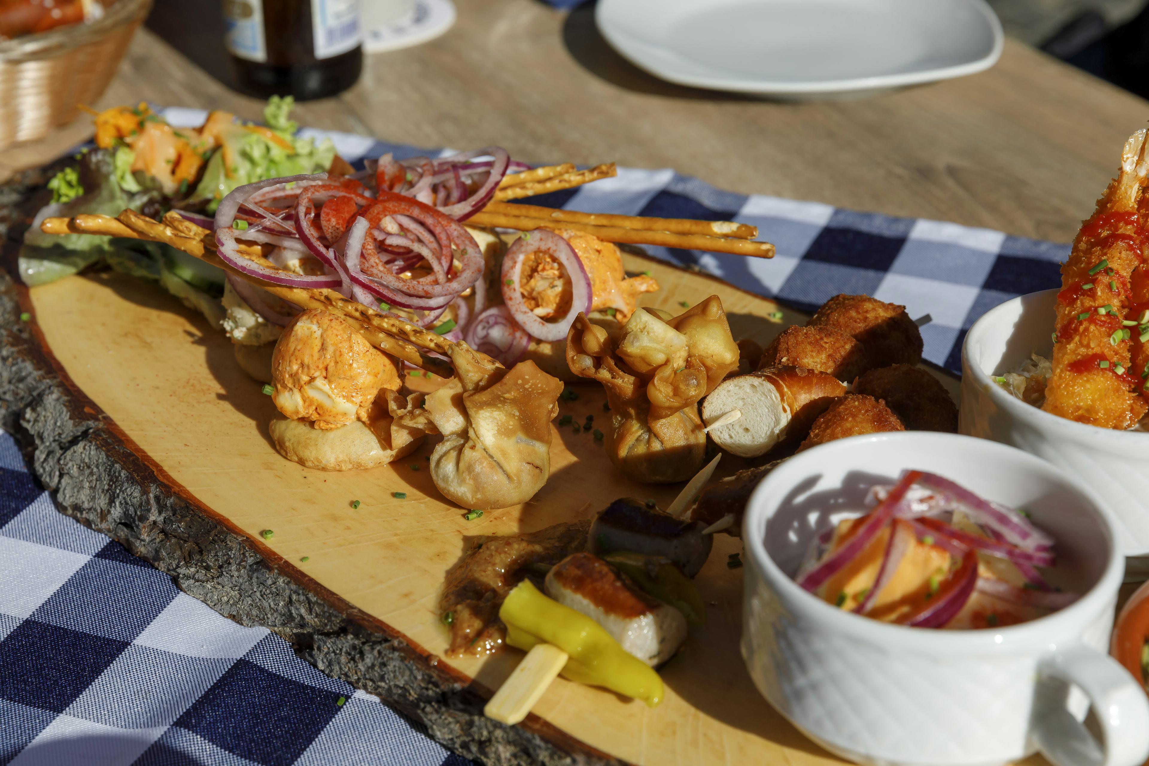 Brotzeitbrettl im Gasthaus