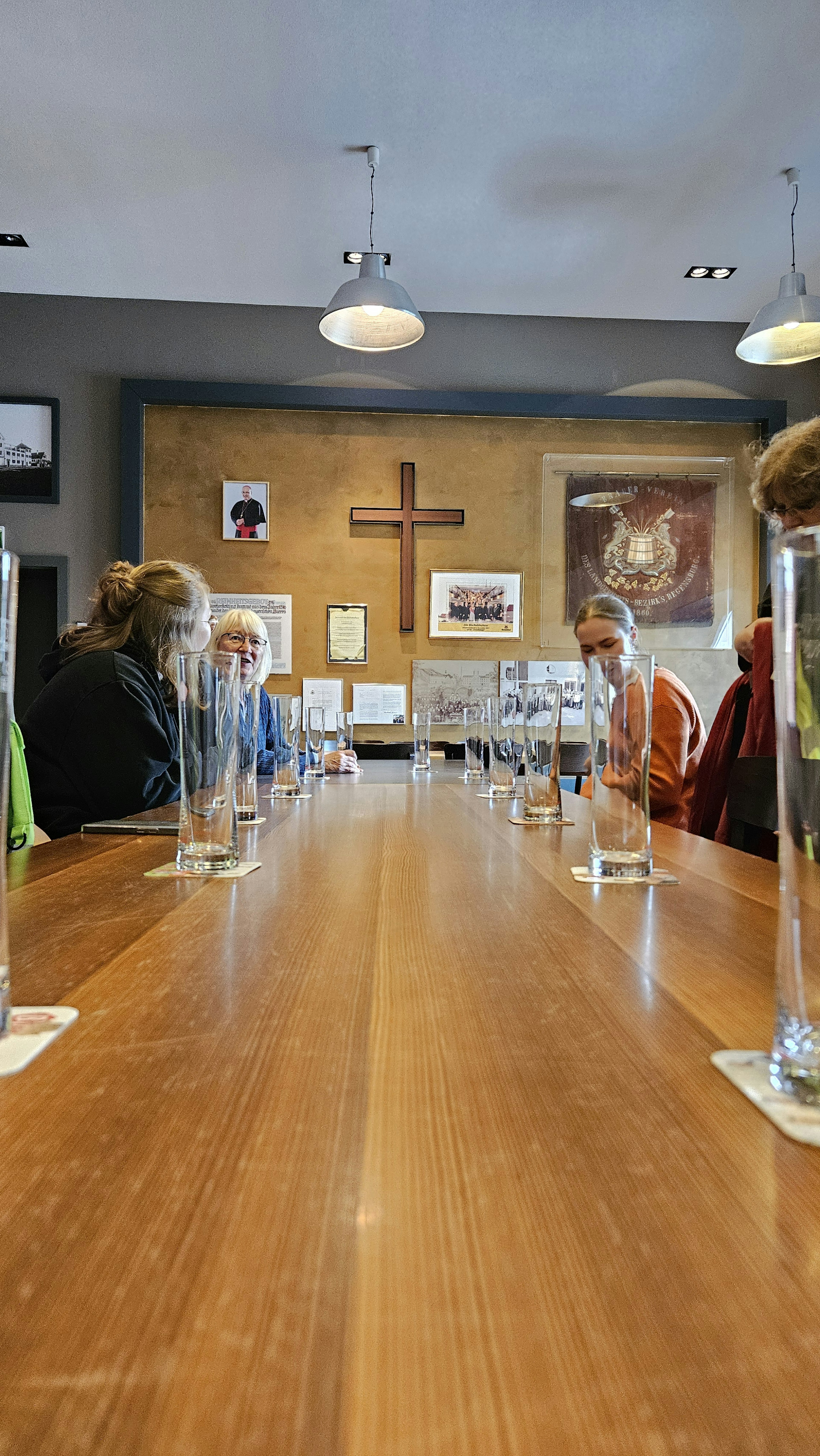 Bierverkostung nach der Brauereiführung