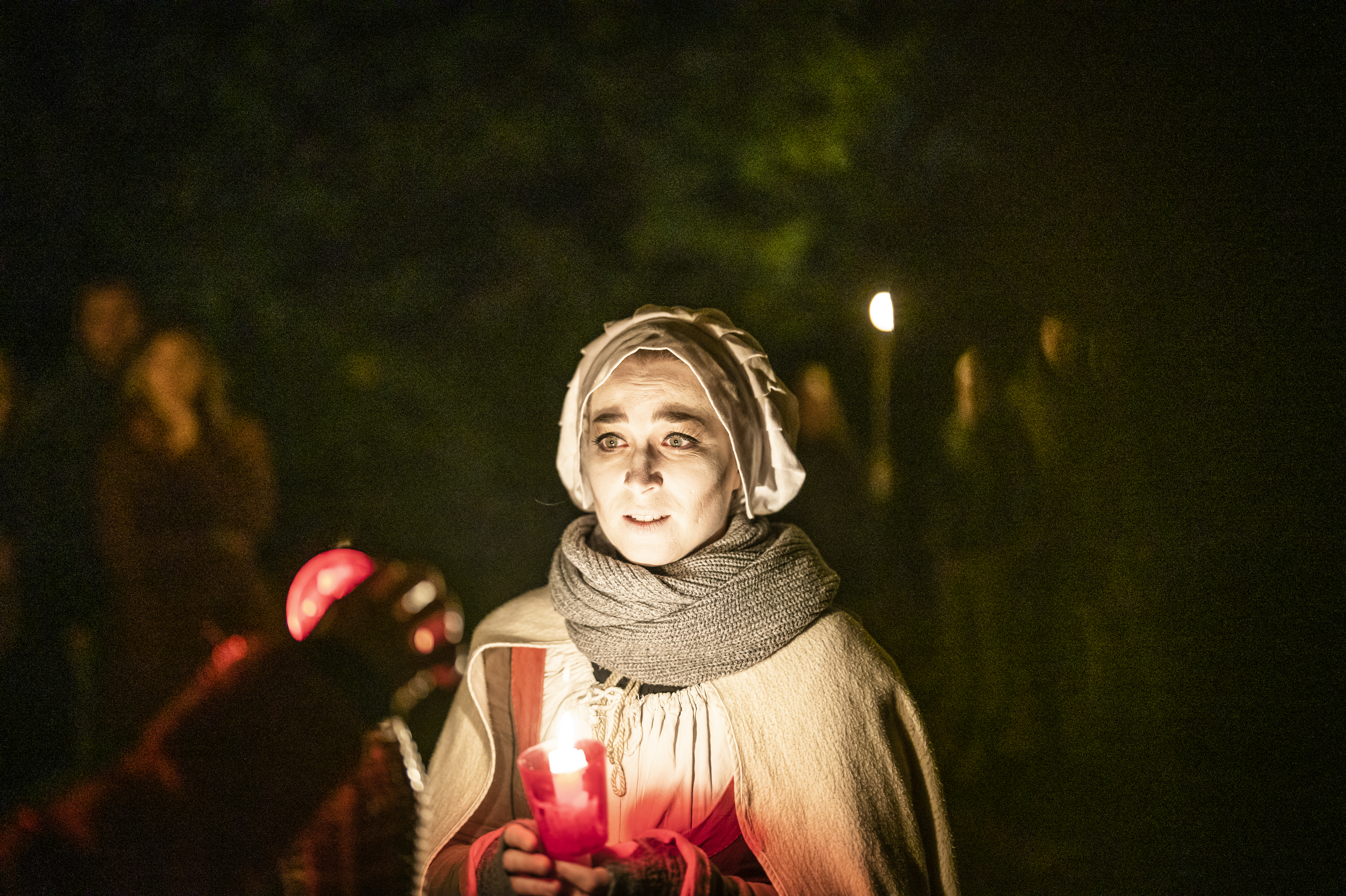 Darstellerin aus der Führung