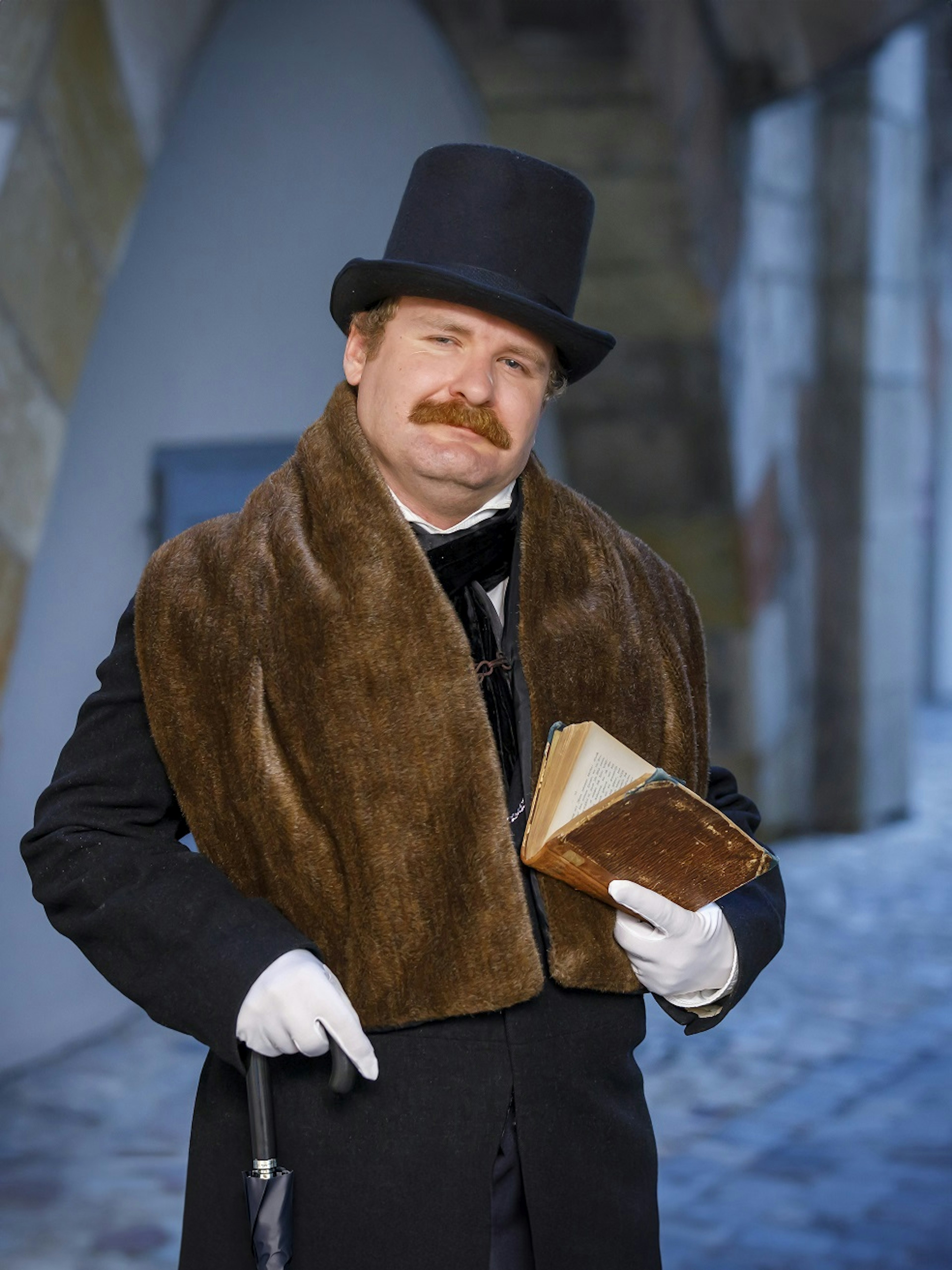 Schauspieler im Kostüm