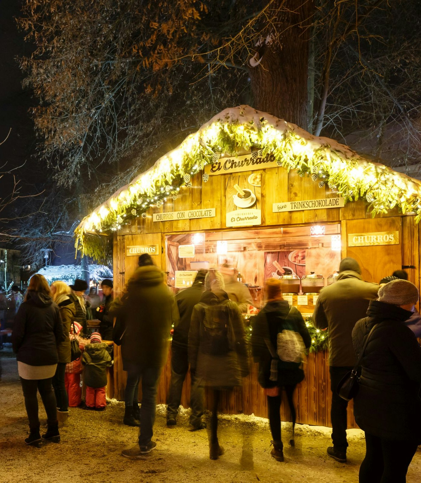Bude auf dem Adventsmarkt