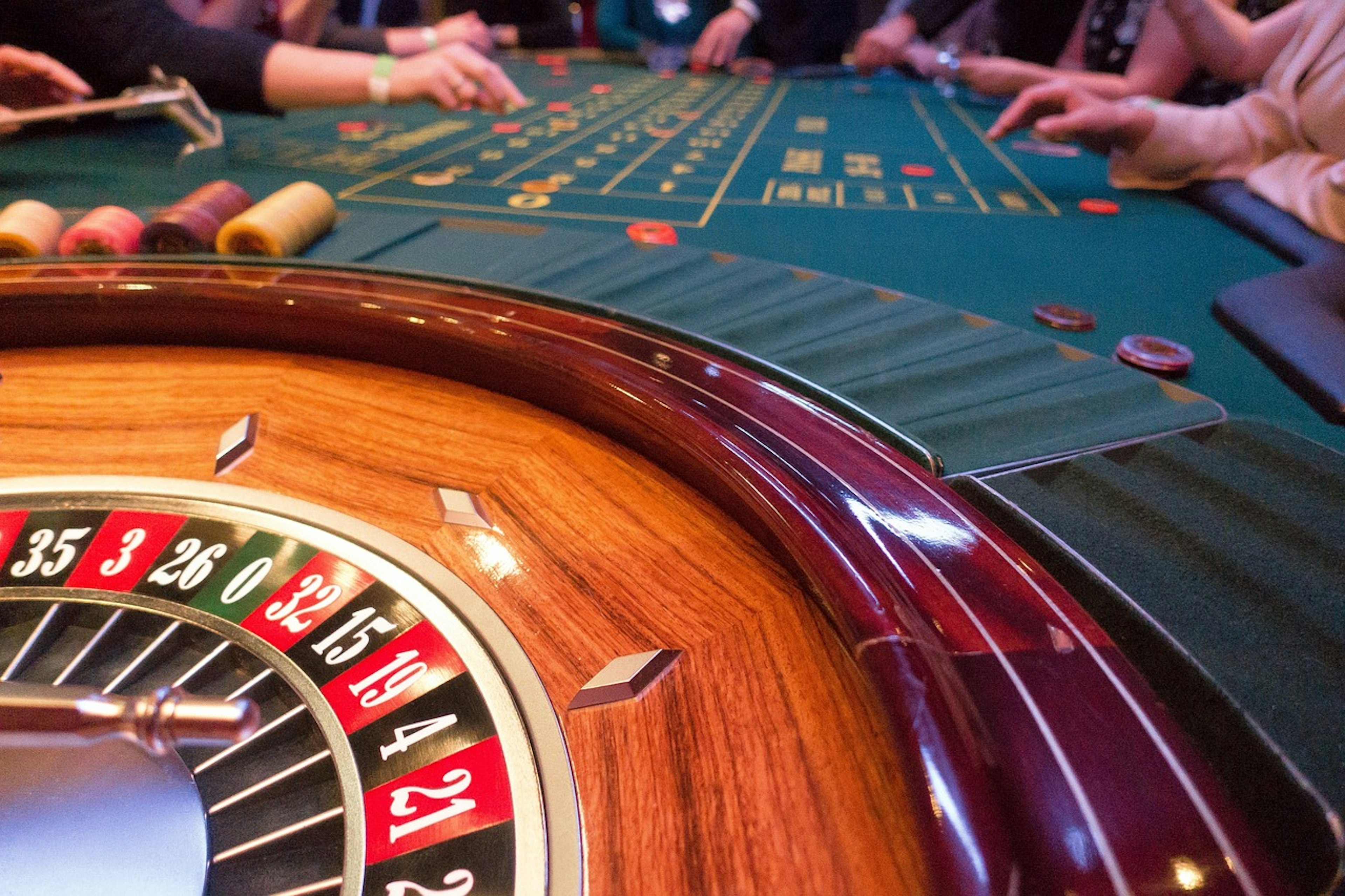 Casino Spieltisch, Roulette