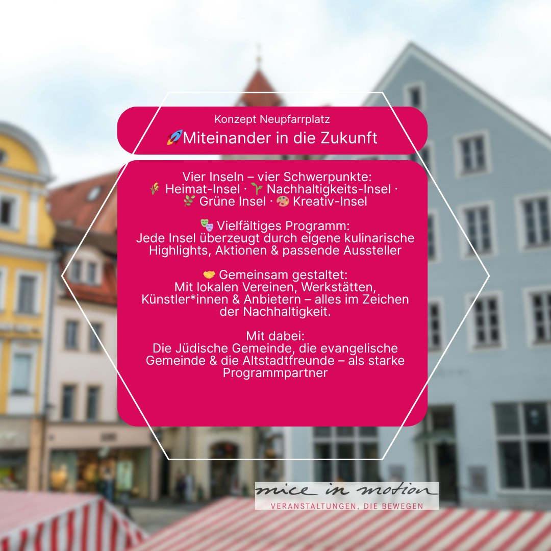 Textlich/grafische Darstellung des Konzepts für den Neupfarrplatz