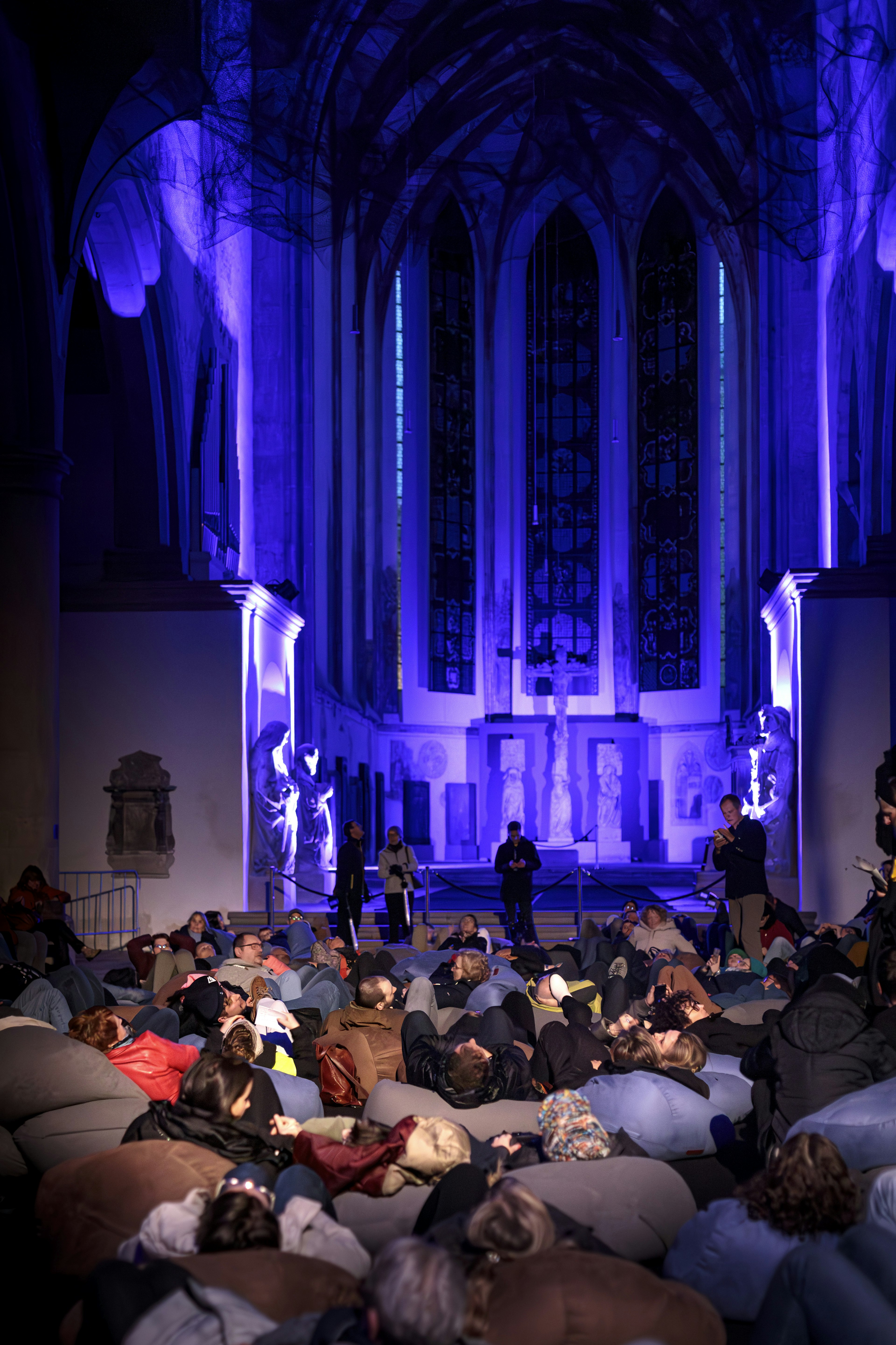 Lichtshow beim Relightfestival