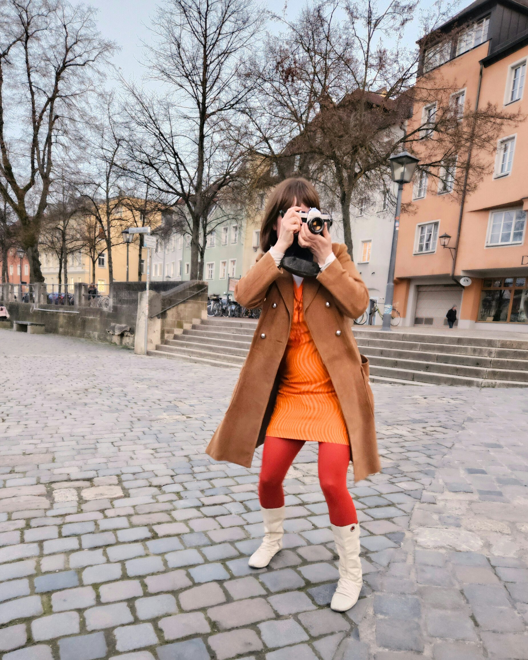 Schauspielerin im Kosüm