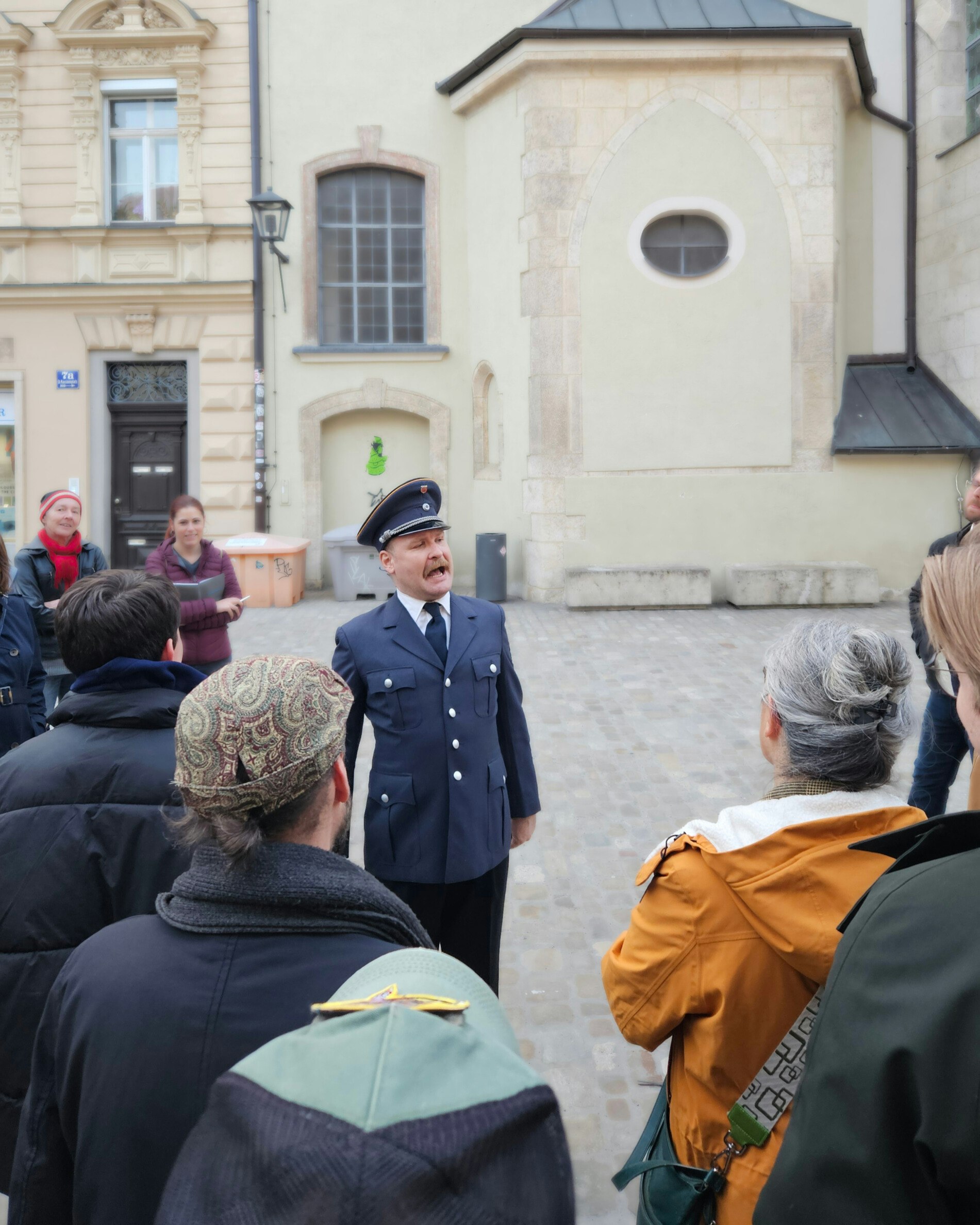 Schauspieler im Kostüm