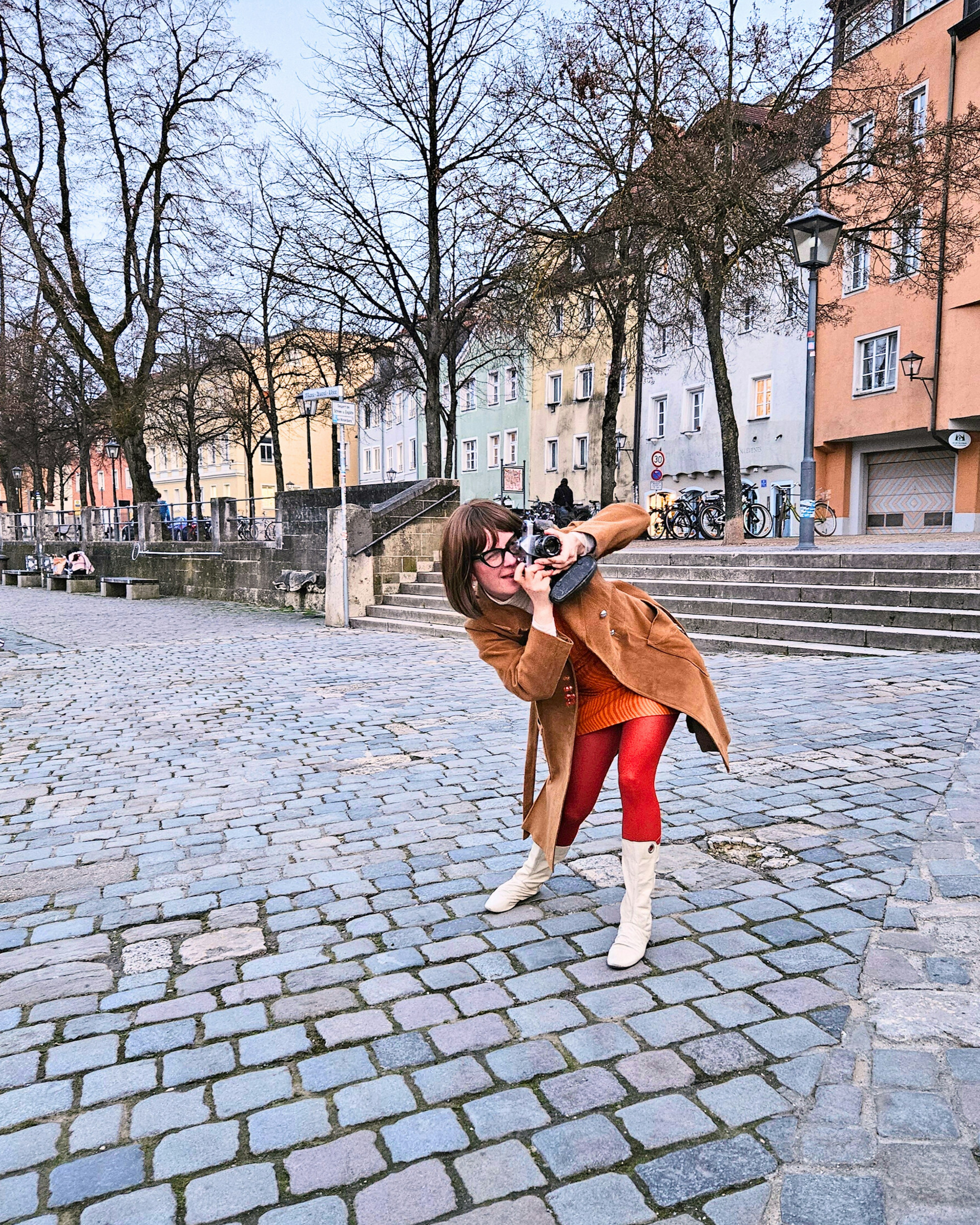 Schauspielerin im Kosüm