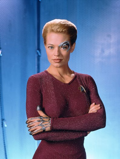 Seven of Nine as seen in Star Trek: Voyager