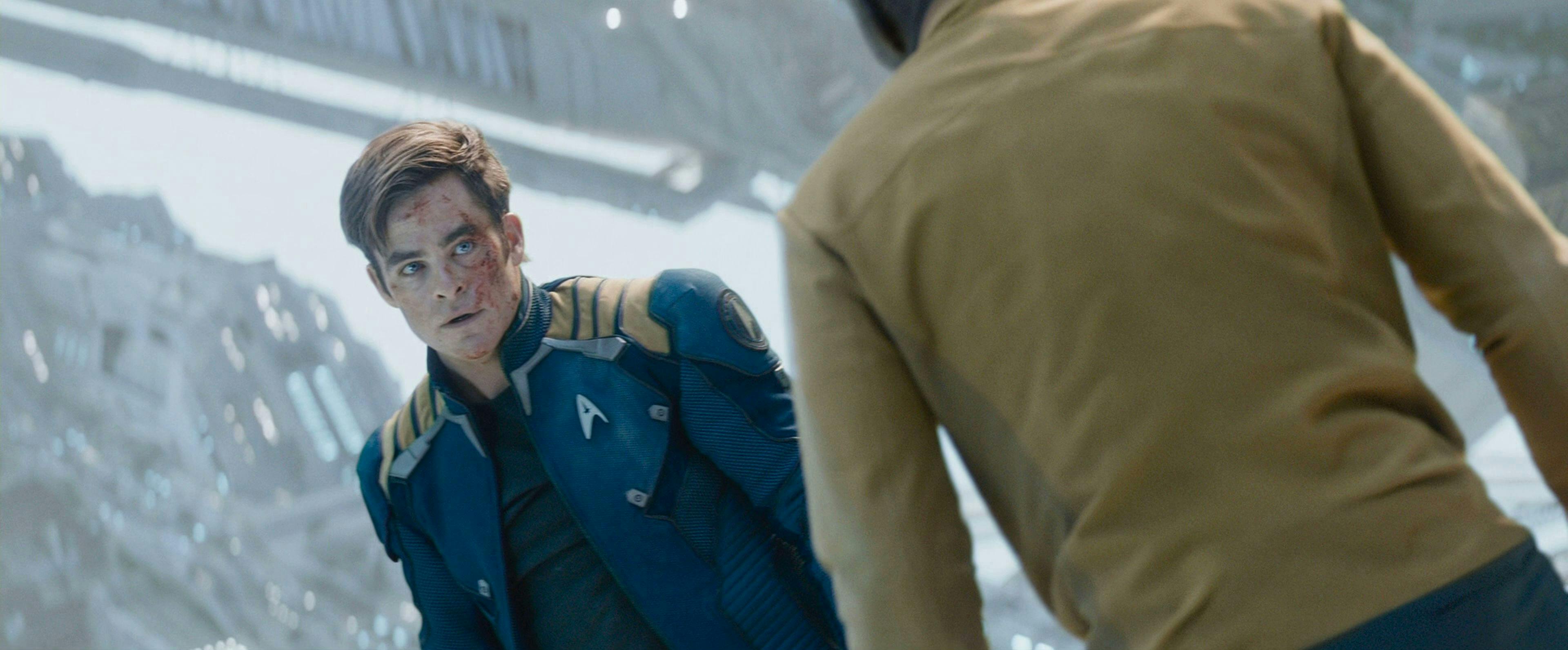 James Kirk confronts Krall in Star Trek Beyond