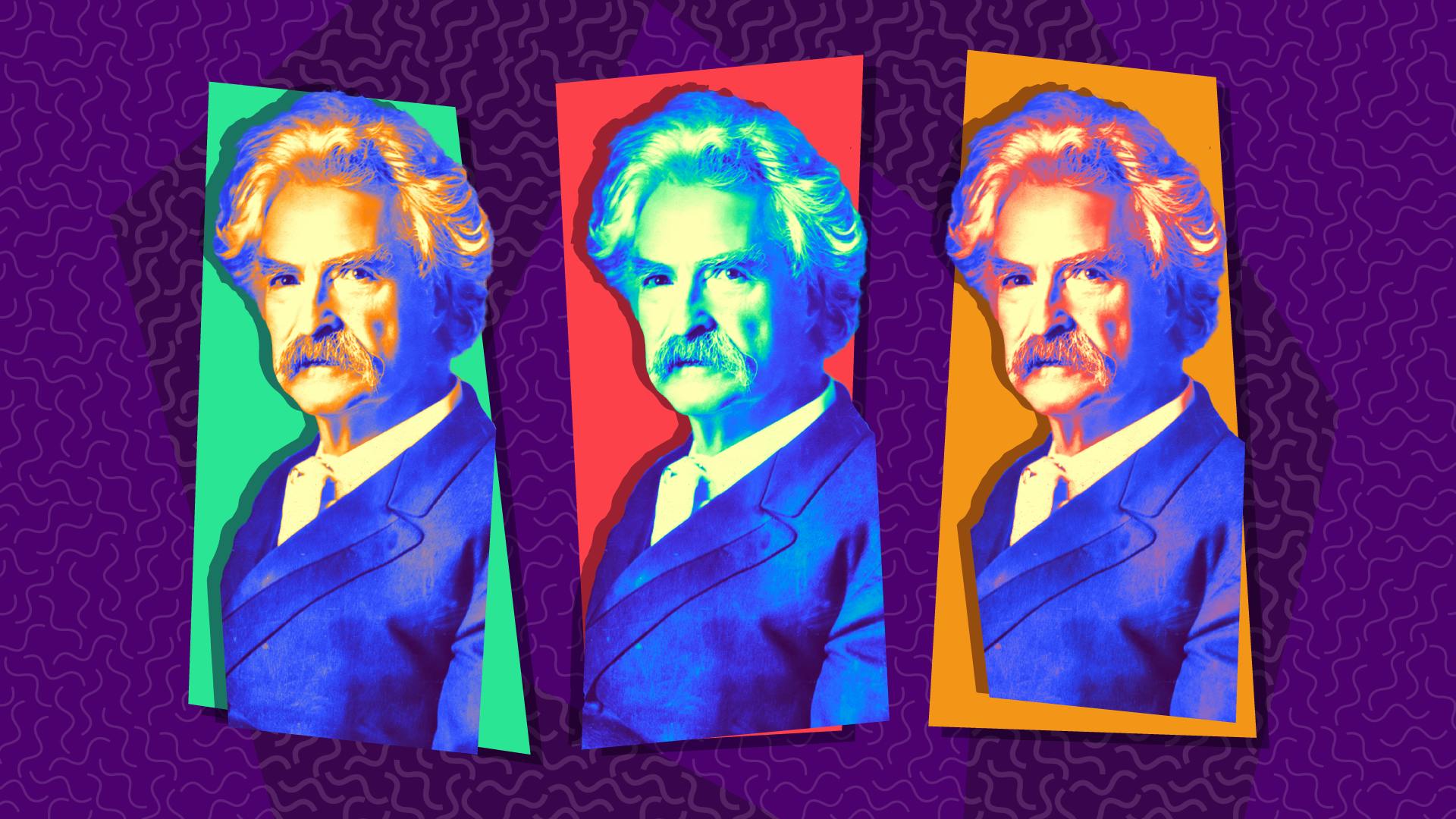 Stylized filter of Star Trek: The Next Generation's Mark Twain