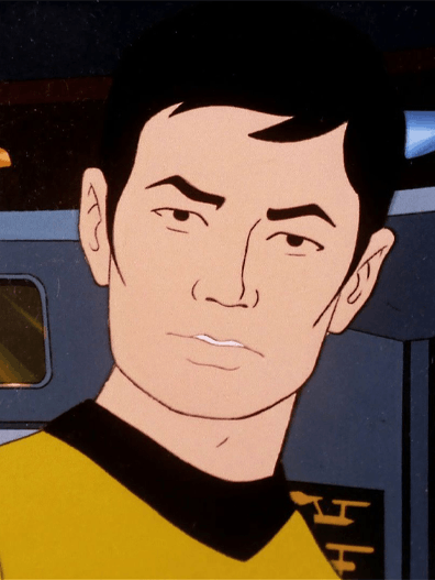 Hikaru Sulu, as seen in Star Trek: The Animated Series