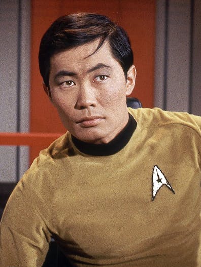 Hikaru Sulu as seen on Star Trek: The Original Series