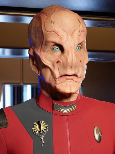 Saru as seen in Season 4 of Star Trek: Discovery
