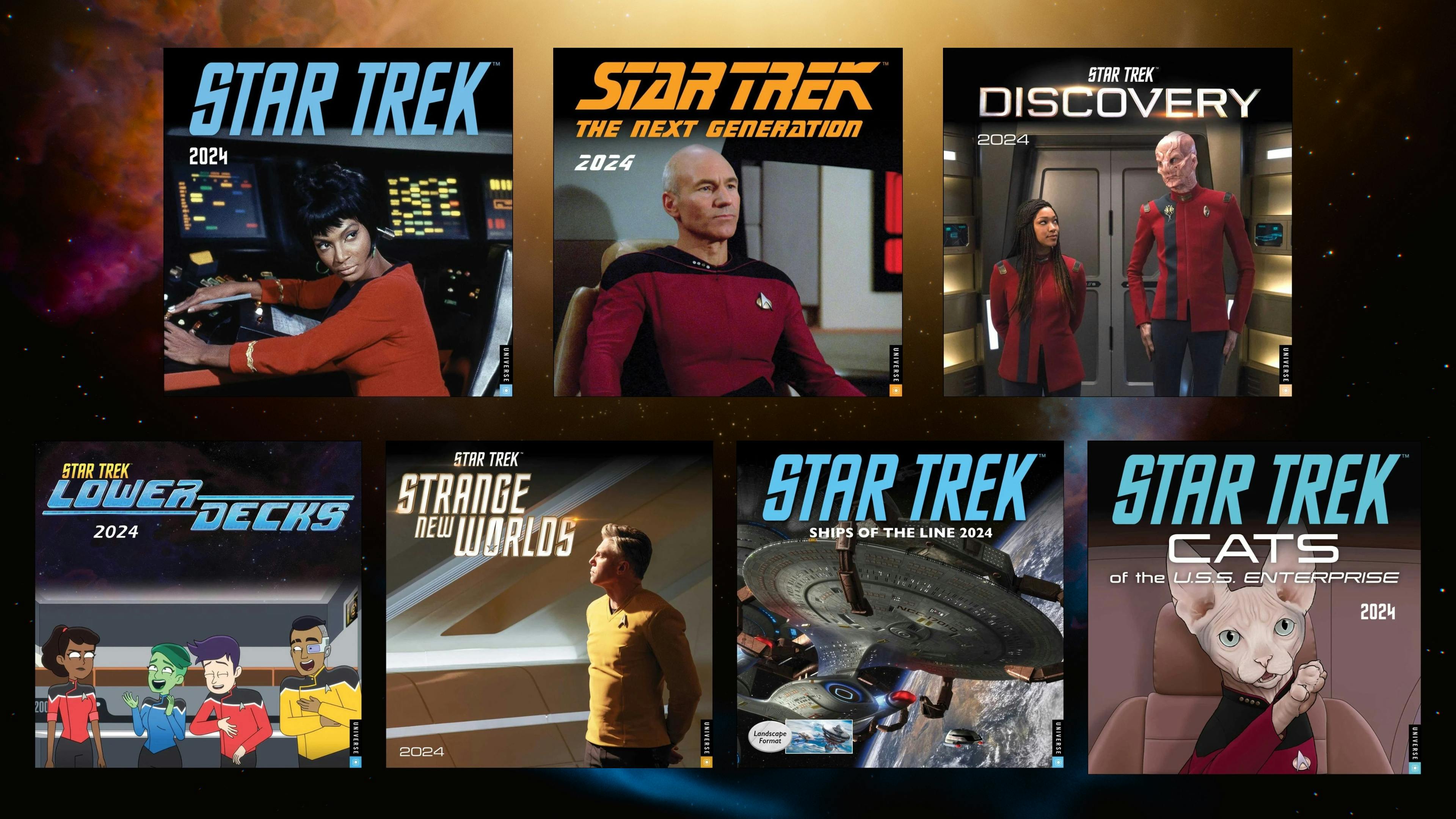 Star Trek 2024 Wall Calendars