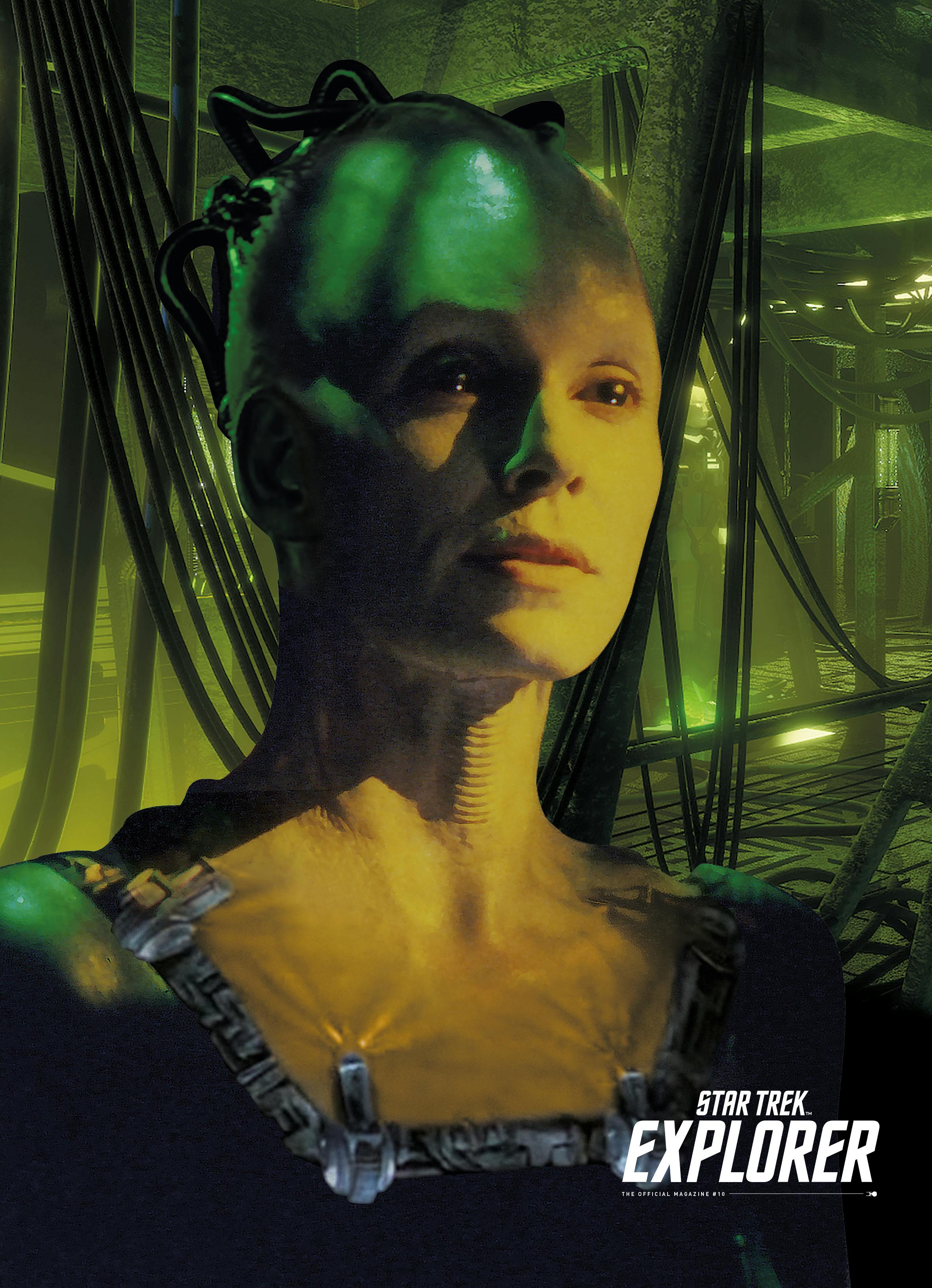Star Trek Explorer #10 Exclusive Cover featuring the Borg Queen 