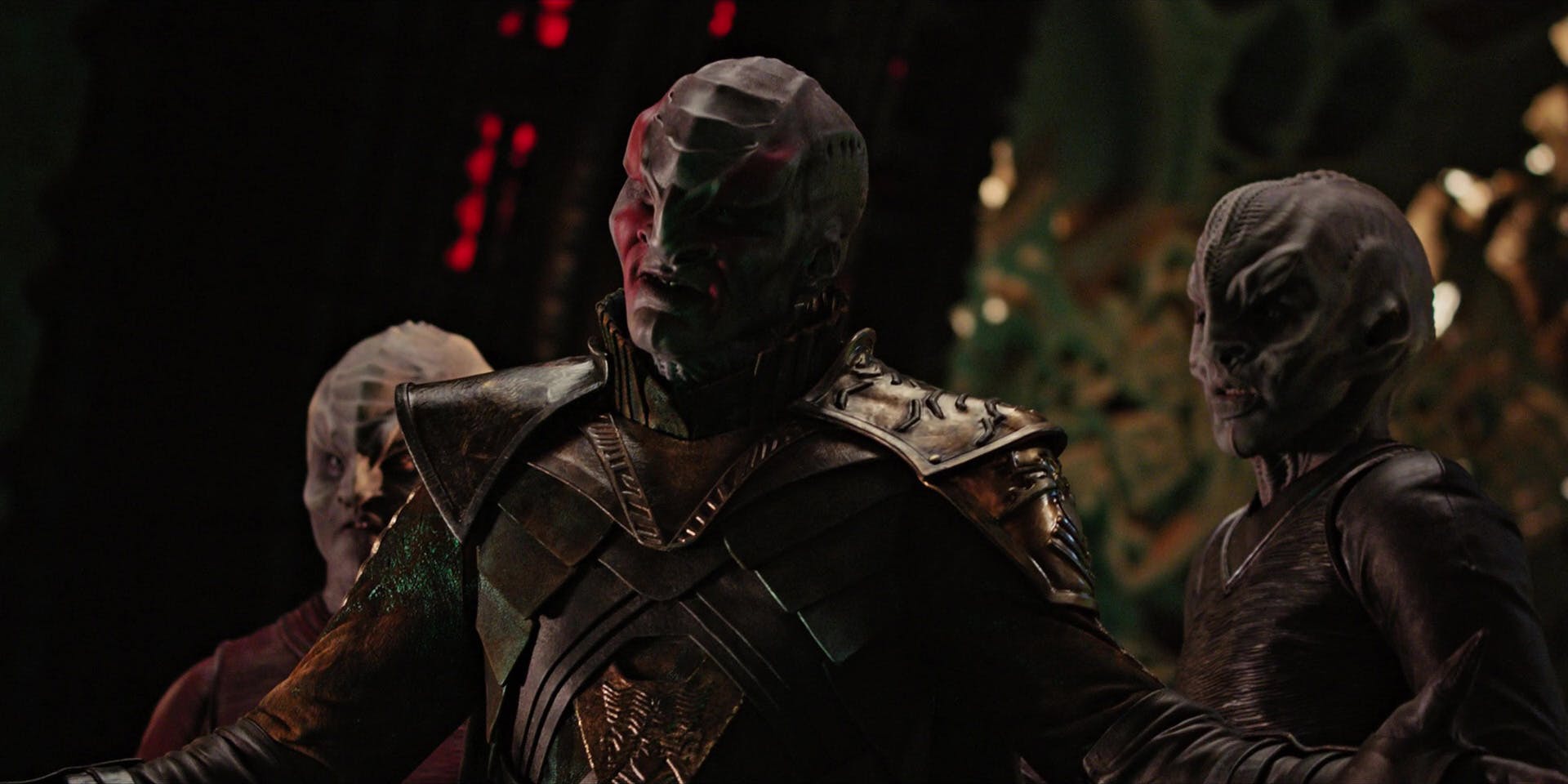 Kol usurps the loyalty of the Klingons aboard the Sarcophagus from Voq in 'The 