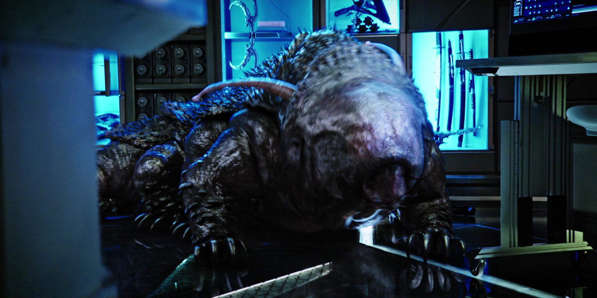 Ripper the tardigrade stalks the science lab in 'The Butcher's Knife Cares Not...'