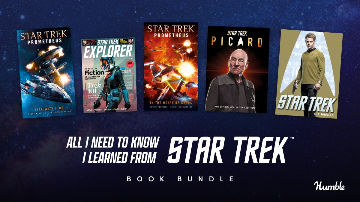 Humble Bundle 'All I Need to Know I Learned From Star Trek' promotional banner