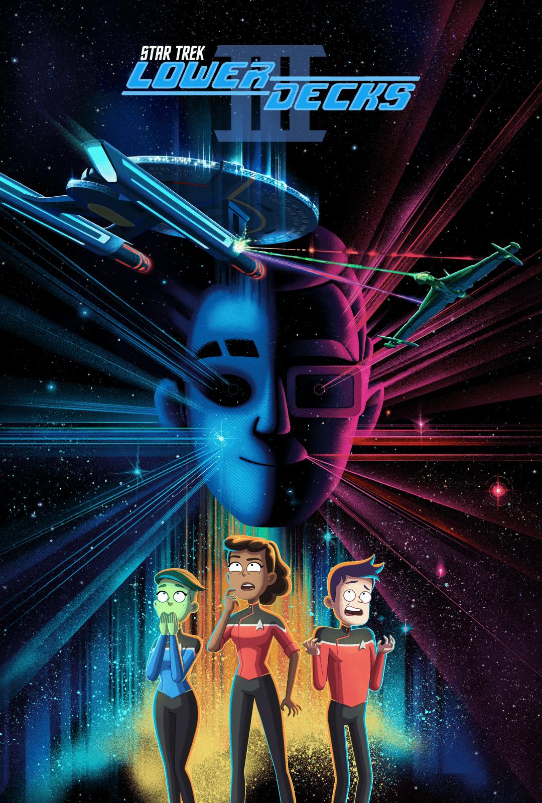 Key Art for Season 3 of Star Trek: Lower Decks