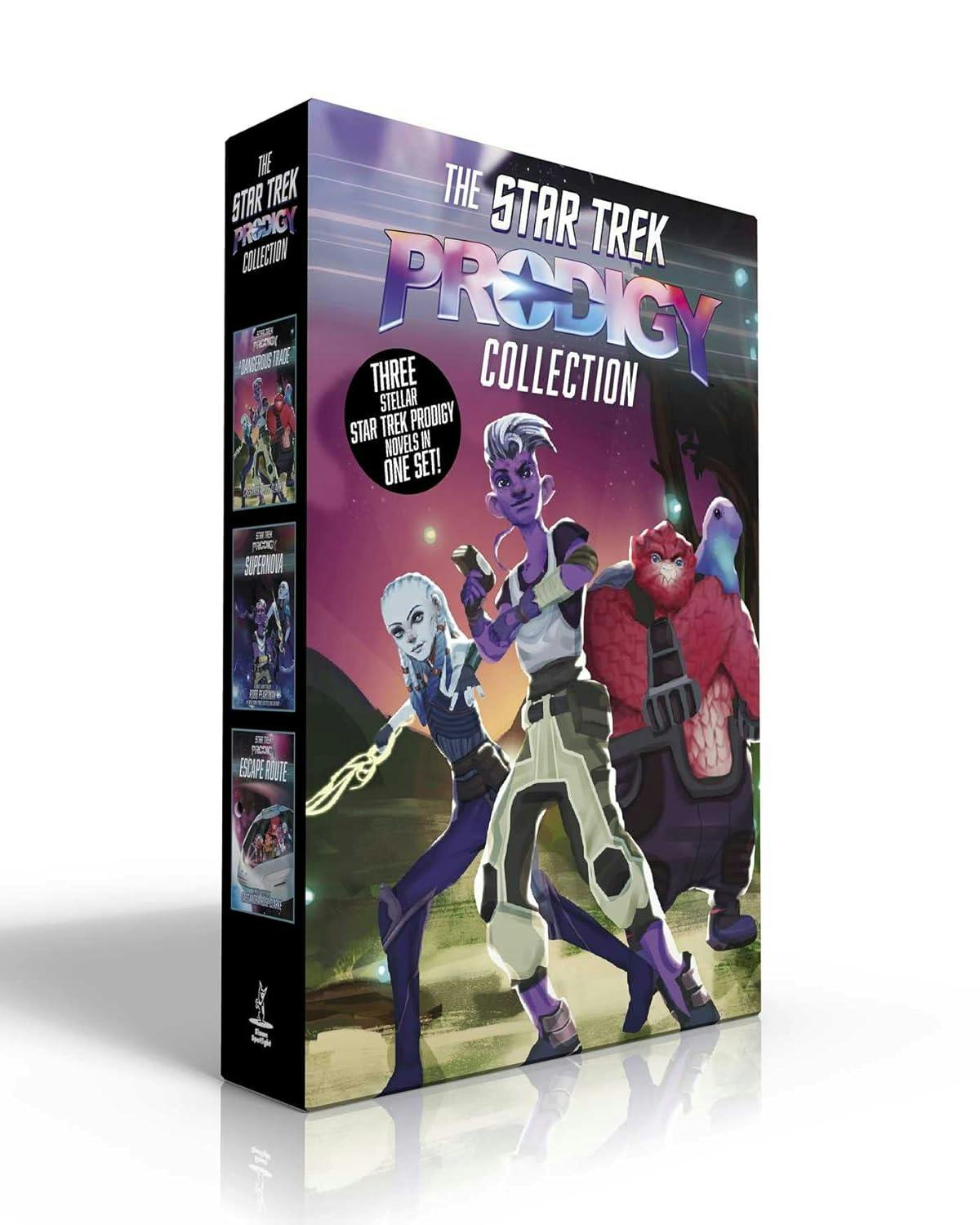 The Star Trek Prodigy book collection