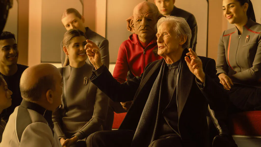 Bill Nighy as Nyk Ake at Starfleet Academy