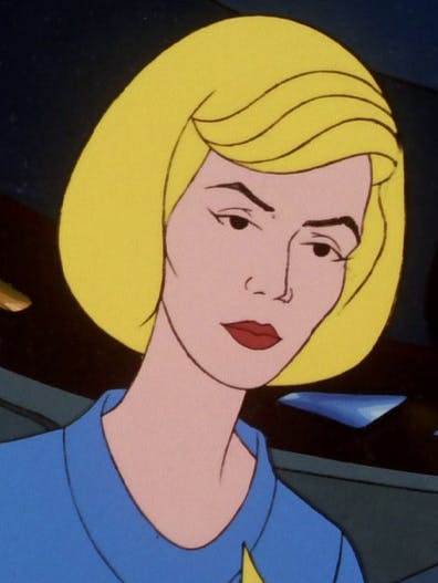 Christine Chapel as seen in Star Trek: The Animated Series