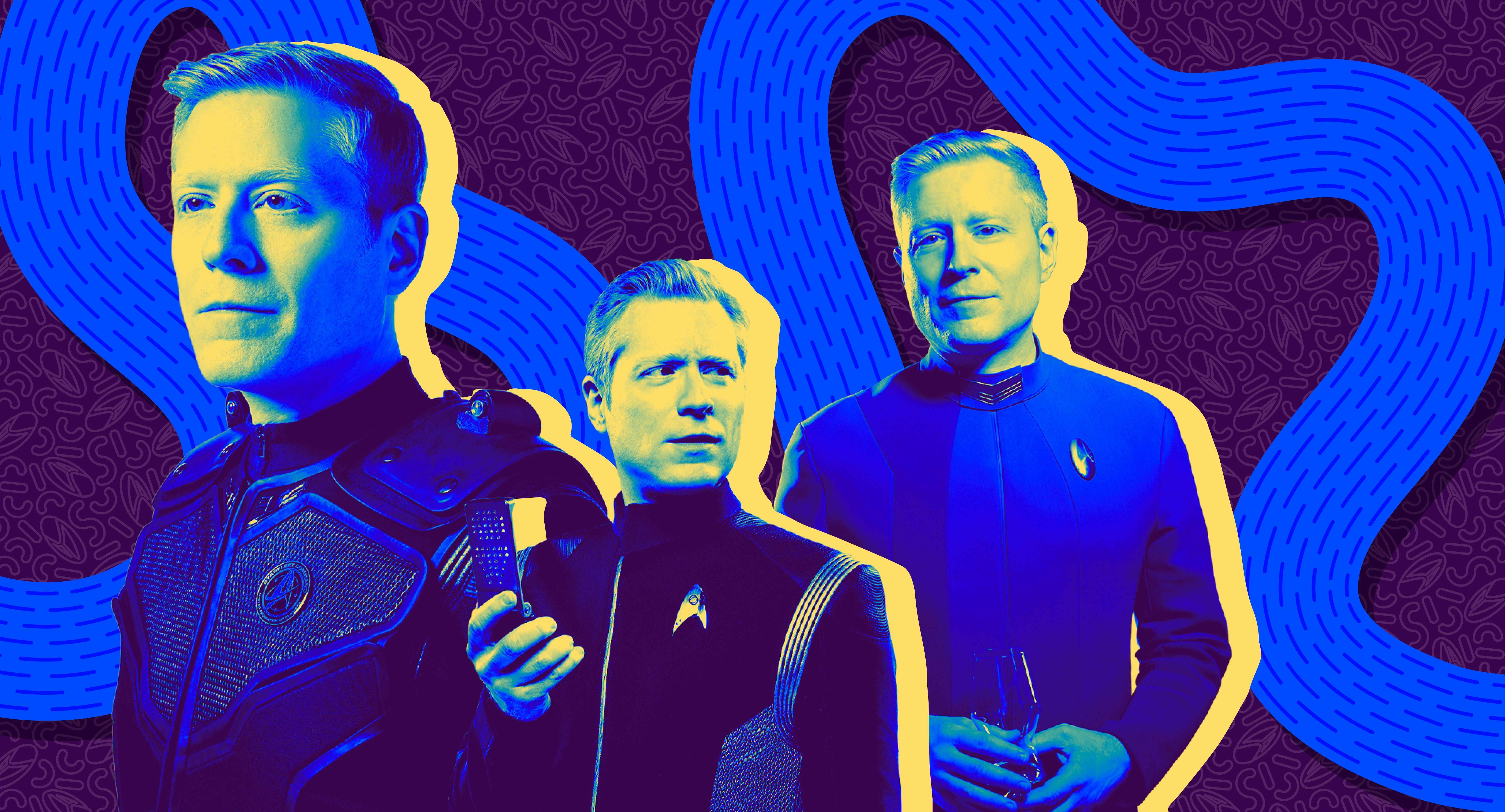 Illustrated banner of Anthony Rapp as Paul Stamets