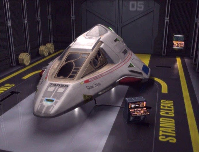 The Delta Flyer from Star Trek: Voyager.